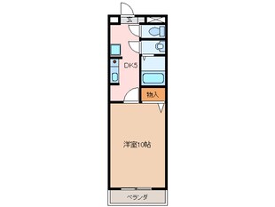 ハイタウン久保の物件間取画像